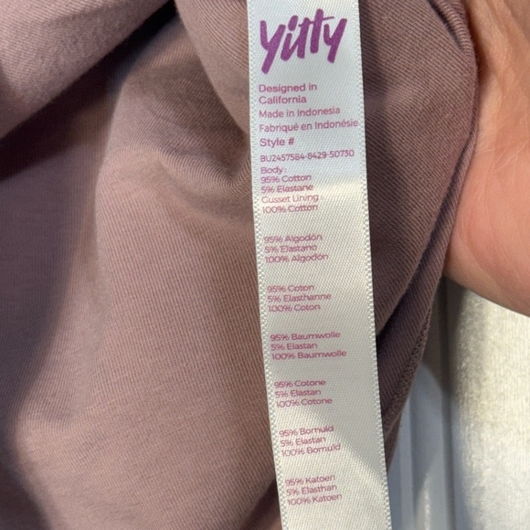 Yitty Lizzo Body Suit Sz M Mesh Disco Pink Short Sleeve Clip Bottom - Picture 7 of 8